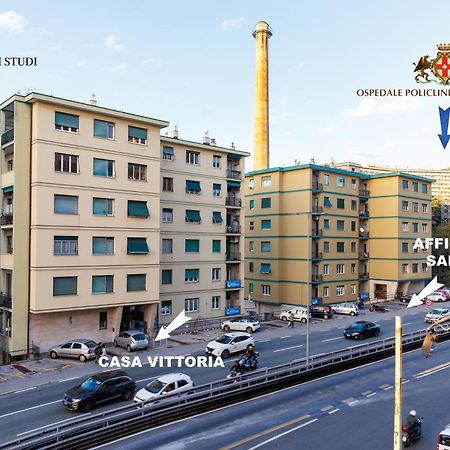 Casa Vittoria Di San Martino Affittacamere Генуя Экстерьер фото